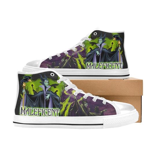 Maleficent High Top Shoes Sneakers