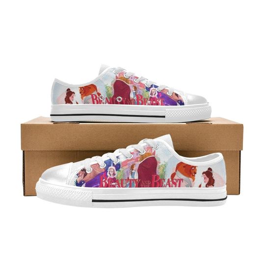 Beauty & The Beast Low Top Sneakers, Beauty & The Beast Shoes