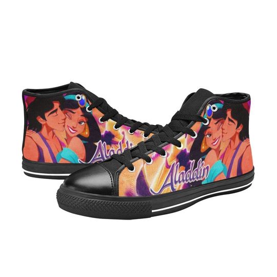 Princess Jasmine Aladdin High Top Shoes Sneakers