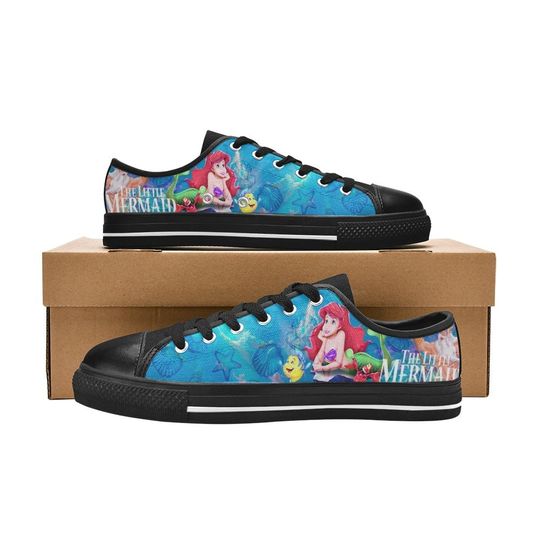 The Little Mermaid Low Top Shoes