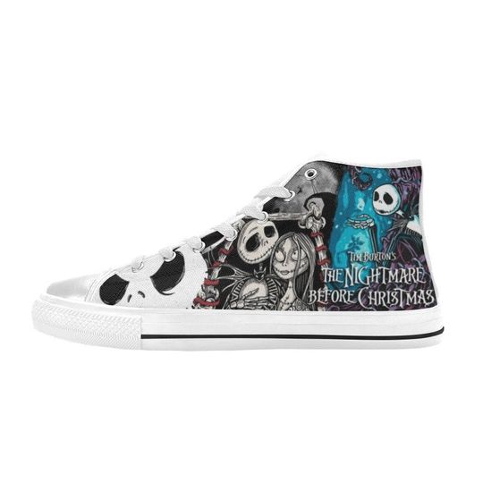 The Nightmare Before Christmas High Top Shoes Sneakers