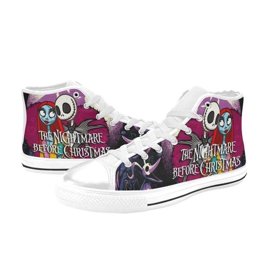 The Nightmare Before Christmas High Top Shoes Sneakers