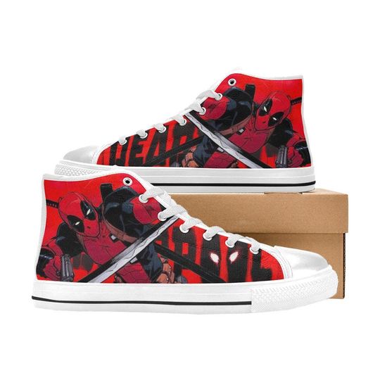 Deadpool High Top Shoes Sneakers