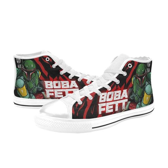 Boba Fett High Top Shoes Sneakers