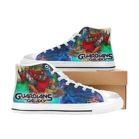 Guardians of Galaxy High Top Shoes Sneakers