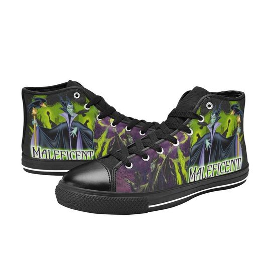 Maleficent High Top Shoes Sneakers