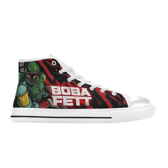 Boba Fett High Top Shoes Sneakers