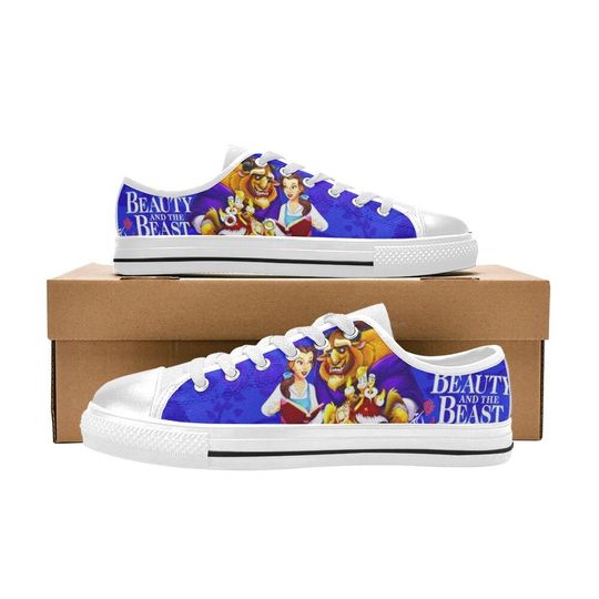Beauty & The Beast Low Top Shoes , Beauty & The Beast Shoes