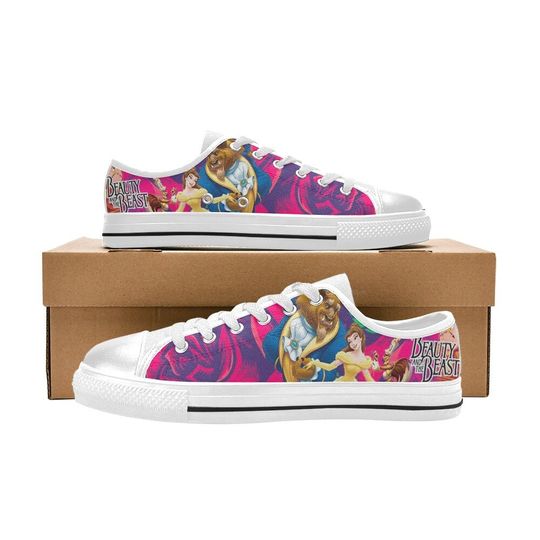 Beauty & The Beast Low Top Shoes