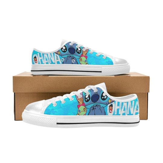 Stitch High Top Shoes Sneakers