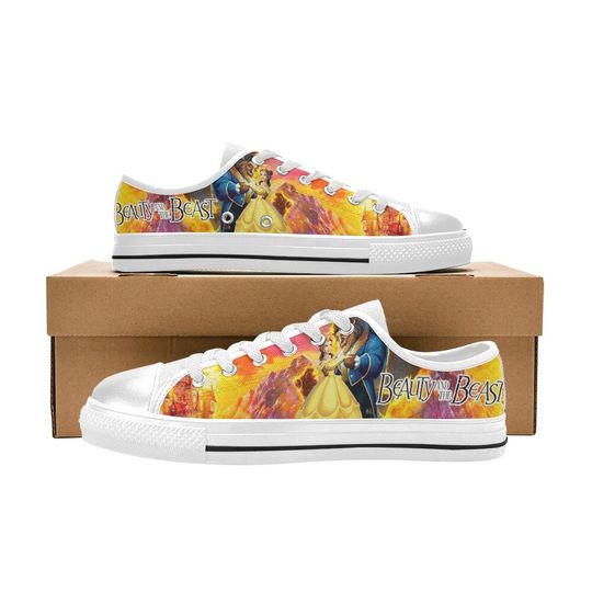 Beauty & The Beast Low Top Shoes