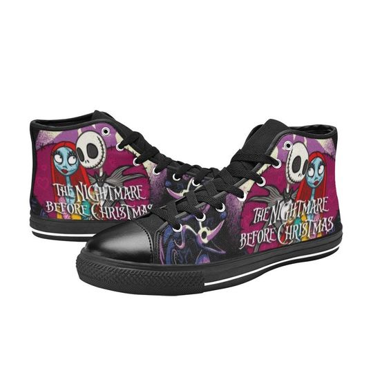 The Nightmare Before Christmas High Top Shoes Sneakers