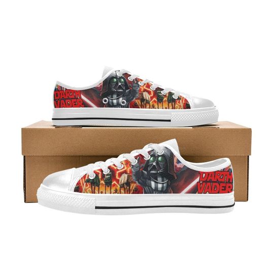 Darth Vader Low Top Sneakers, Star Wars Darth Vader Low Top Sneakers