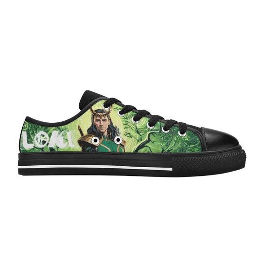Loki Low Top Shoes Sneakers Disney Low Sneakers