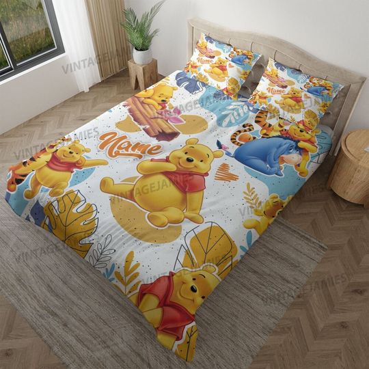 Personalized Winnie The Pooh Blanket, Disney Winnie The Pooh Blanket