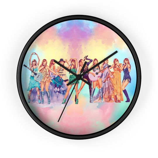Eras Tour Taylors Version Round Shape Wall Clock