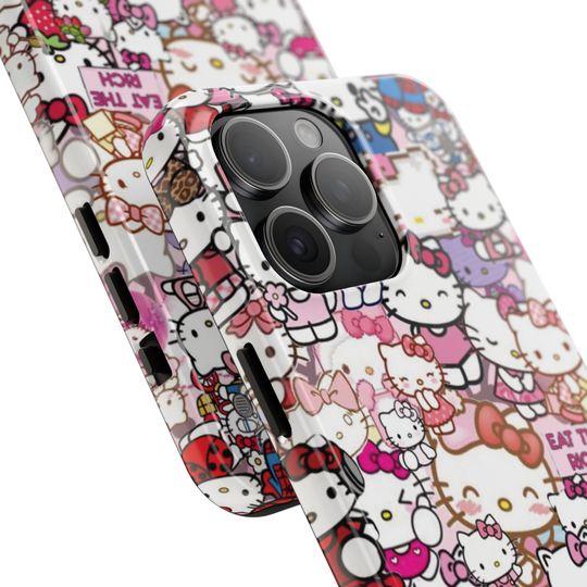 Hello Kitty Collage iPhone Phone Case, Lovely iPhone Case