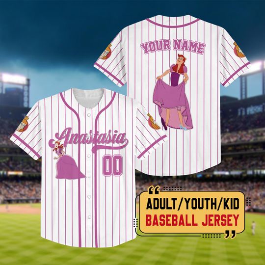 Personalized Cinde's Stepsisters Baseball Jersey