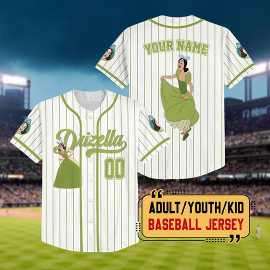 Personalized Cinde's Stepsisters Baseball Jersey
