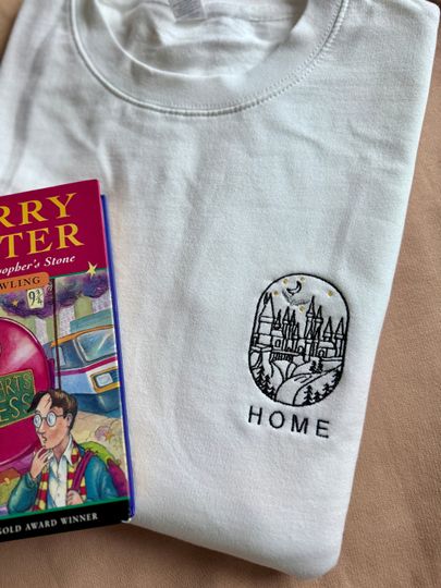 Harry Potter Inspired Embroidered Jumper/ Sweatshirt / Unisex Gift