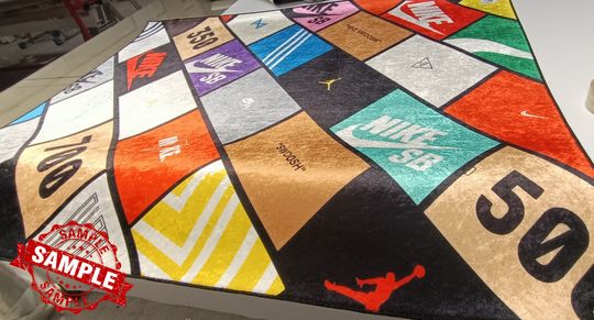 Dark Side Area Rug: Star Wars Decor, Lightsaber Design
