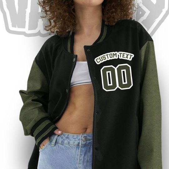 Custom AM 1 Essential Premium Unisex Varsity Jacket, Rod Wave Last Lap Tour Varsity Jacket, Rap Music Varsity Jacket