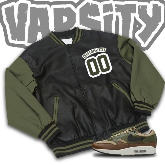 Custom AM 1 Essential Premium Unisex Varsity Jacket, Rod Wave Last Lap Tour Varsity Jacket, Rap Music Varsity Jacket