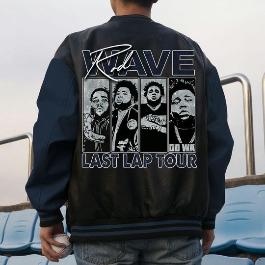 Custom  Varsity Jacket, Rod Wave Last Lap Tour