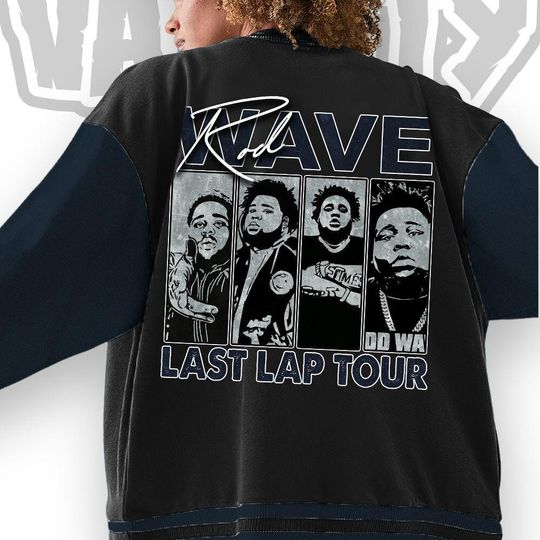 Custom  Varsity Jacket, Rod Wave Last Lap Tour