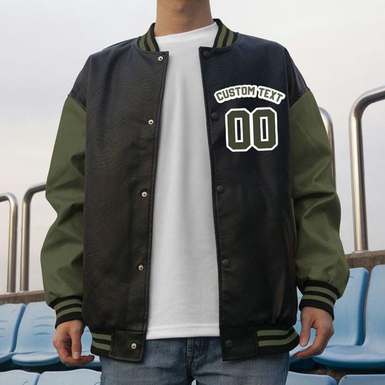 Custom AM 1 Essential Premium Unisex Varsity Jacket, Rod Wave Last Lap Tour Varsity Jacket, Rap Music Varsity Jacket