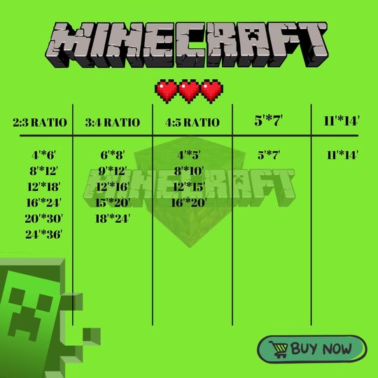 Minecraft Prints, Creeper, Steve, Zombie,Nursery Decor, Video Game Digital Print, Kids Room Decor Wall Art Playroom, Minecraft Wall Art