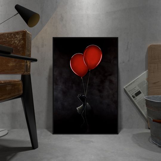 IT Poster, Pennywise Poster, Wall Decor