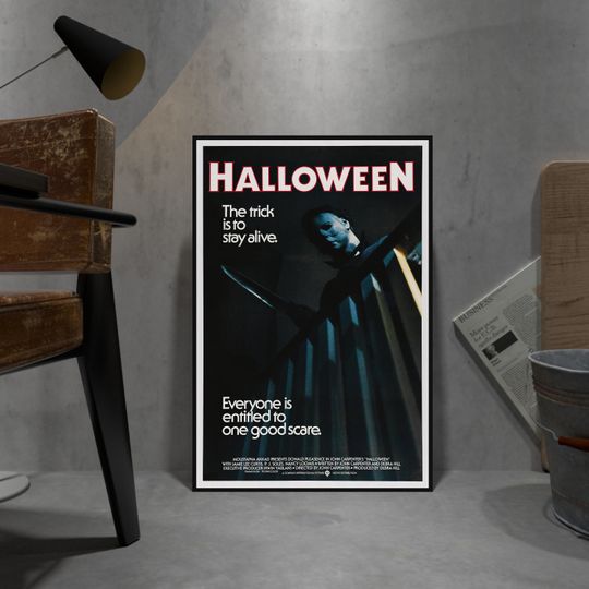 Halloween Poster, Michael Myers Wall Art, Wall Decor