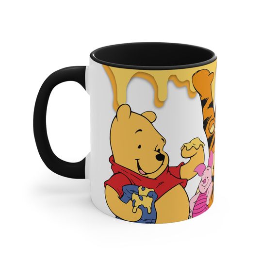 Winnie The Pooh Disney Accent Coffee Mug, 11oz