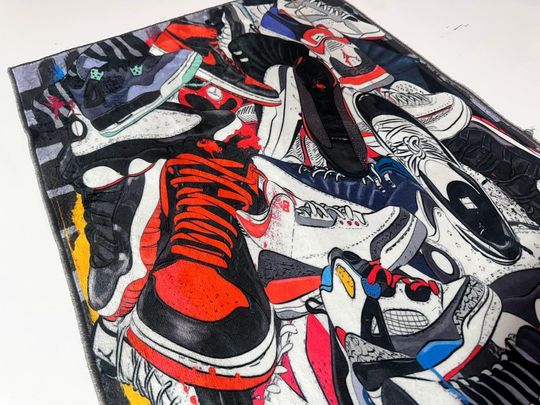 Sneaker Rug: Hypebeast Shoes Off Area Rug