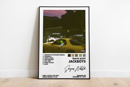 JackBoys Travis Album Poster