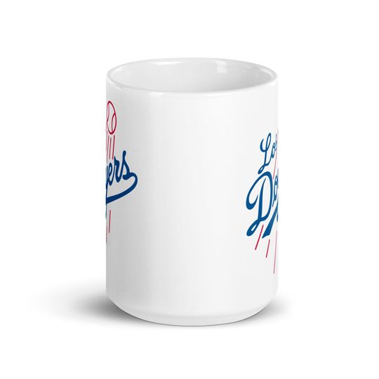Los Doyers White Glossy Mug