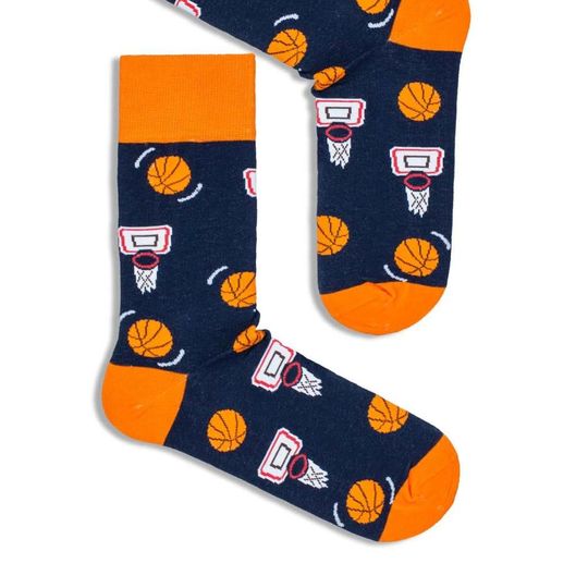 Basketball Player Socks: Sport Game, Funny, Colorful, Cozy