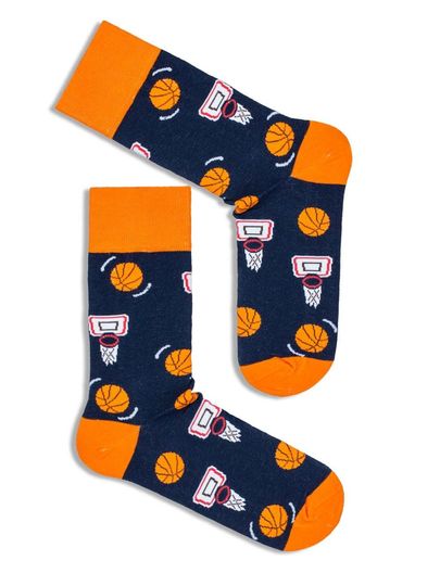 Basketball Player Socks: Sport Game, Funny, Colorful, Cozy
