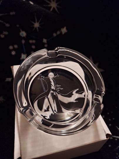 Anime Glass Gojo Designed Ashtray