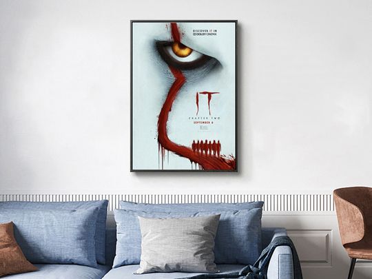 IT Poster, Pennywise Poster, Wall Decor