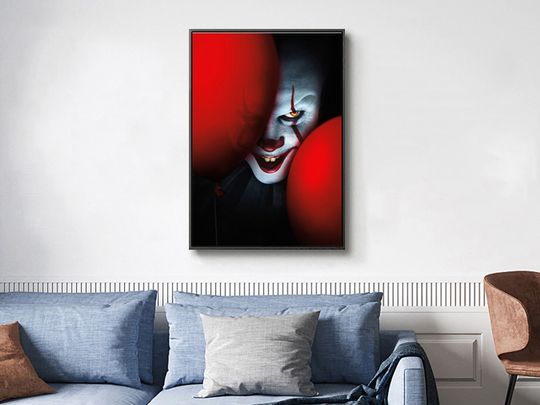 IT Poster, Pennywise Poster, Wall Decor