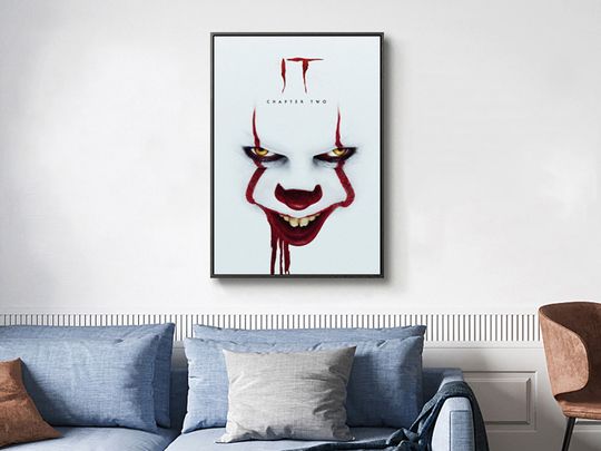 IT Poster, Pennywise Poster, Wall Decor