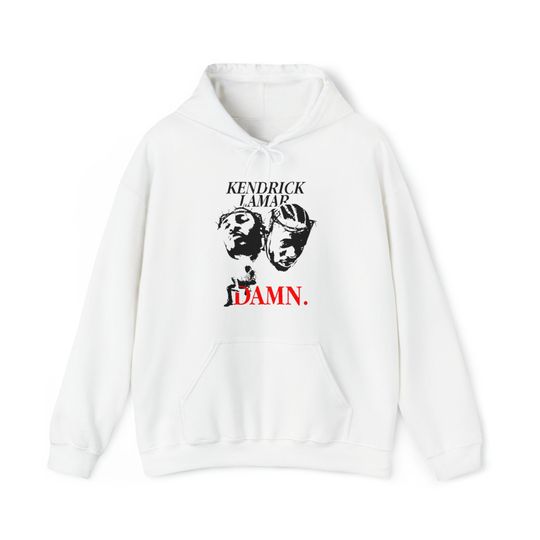Kendrick Lamar - DAMN Hoodie, Kendrick Graphic sweatshirt