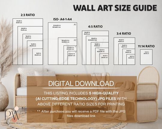 Ghosts Walking On the Street Digital Print, Ghost Spooky Decor Wall Art