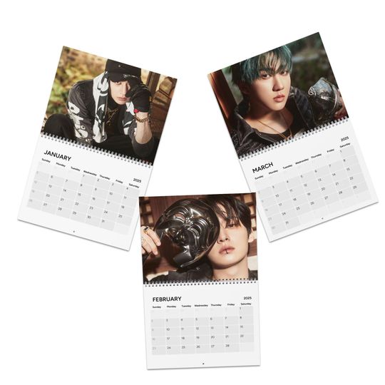SKZ Wall Calendar 2025: Kpop Stay Gift, SKZOO Merchandise