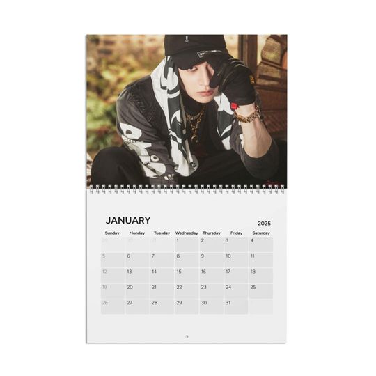 SKZ Wall Calendar 2025: Kpop Stay Gift, SKZOO Merchandise