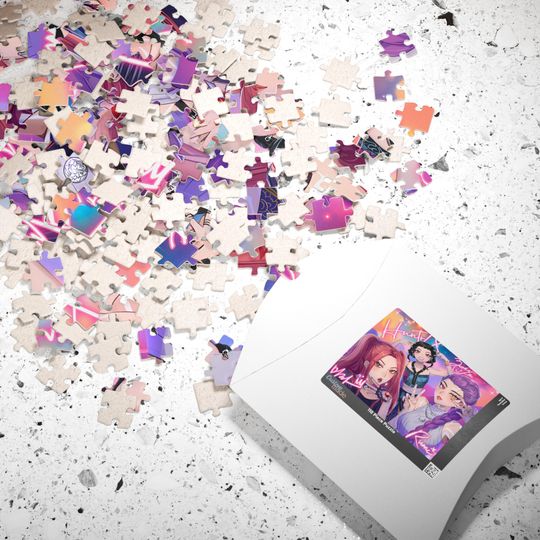 K-Pop Demon Hunter Huntrx Rumi Zoey Mira Puzzle Jigsaw