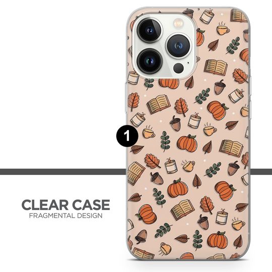 Halloween Spooky Collage Phone Case: Soft TPU Gel Cover