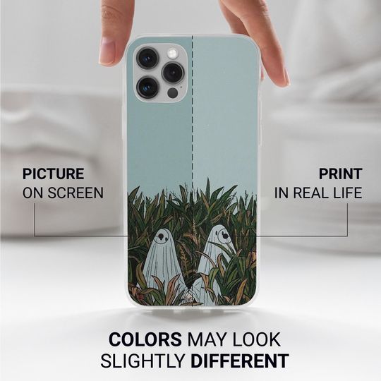 Halloween Spooky Collage Phone Case: Soft TPU Gel Cover